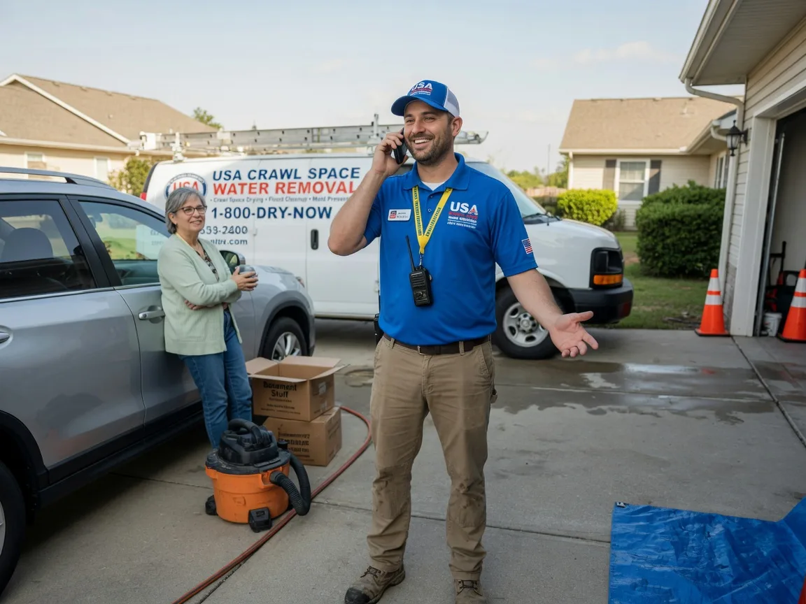 Crawl Space Water Removal Purdon, TX FAQs